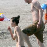 China Chow Goes Topless At The Beach (28 Photos)