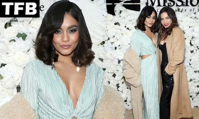 Vanessa Hudgens Wows in a Sexy Gown at the Annual LA Mission’s Fundraiser (9 Photos)