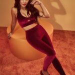 Vanessa Hudgens Looks 70s Chic In Fabletics Velour Collection (8 Photos)