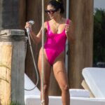 Vanessa Hudgens Looks Hot in a Pink Swimsuit (36 Photos)