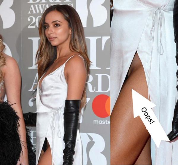 Jade Thirlwall Pussy & Nipples - Little Mix Singer Wardrobe Malfunctions !