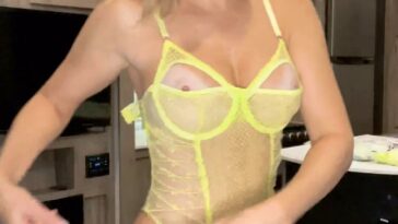 Vicky Stark Garter Belt Lingerie Onlyfans Video Leaked