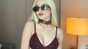 Ava Max Displays Her Sexy Tits as She Attends the Lanvin Show in Paris (47 Photos)