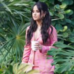 Becky G Wears Pink as She Grabs Coffee in Miami (13 Photos)