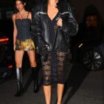 Bella Hadid Arrives at Her Birthday Celebration with Marc Kalman (57 Photos)