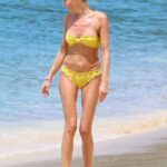 Carly Parker is Seen in a Yellow Bikini on the Beach (25 Photos)