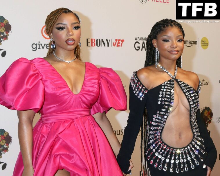 Chloe Bailey & Halle Bailey Look Sexy at the 5th Annual Wearable Art Gala (23 Photos)