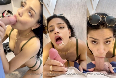 Hannah Jo Cum In Mouth Blowjob Video Leaked