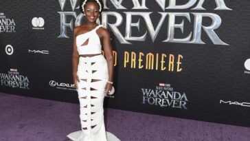 Lupita Nyong’o Looks Stunning at the “Black Panther: Wakanda Forever” Premiere in LA (24 Photos)