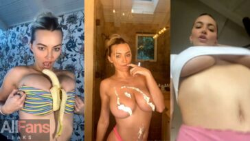 Lindsey Pelas Creamy Banana Livestream Video Leaked - Famous Internet Girls