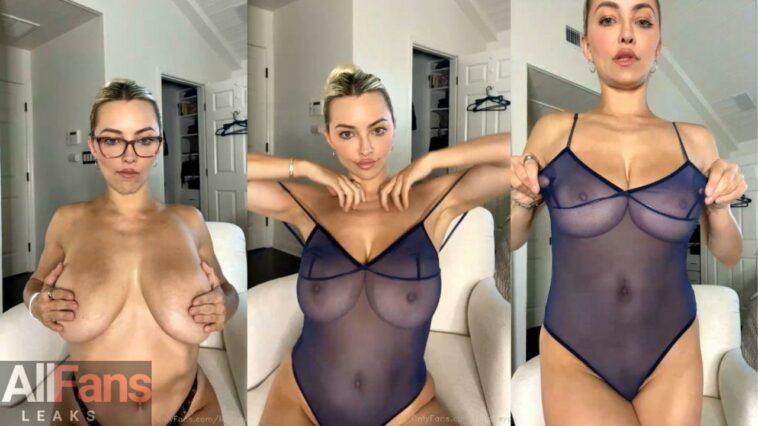 Lindsey Pelas Nude See Through Try On Video Leaked - Famous Internet Girls