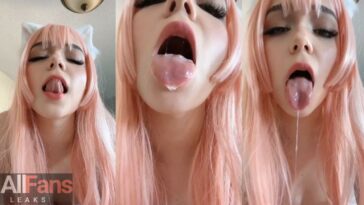 Maimy ASMR Cum In My Mouth Video Leaked - Famous Internet Girls