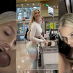 ScarlettKissesXO Mall Park Blowjob With Facial Video Leaked - Famous Internet Girls