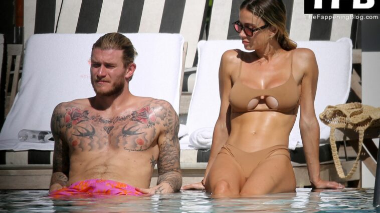 Diletta Leotta & Loris Karius Kiss and Shows Some Serious PDA by the Pool in Miami (41 Photos)