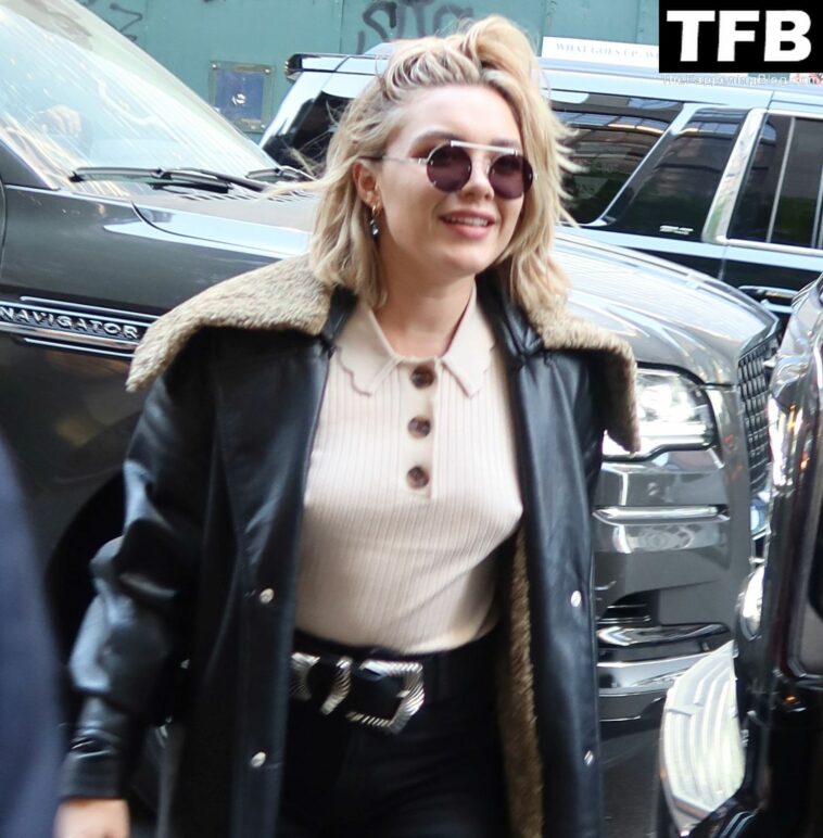 Florence Pugh Displays Her Pokies in NYC (19 Photos)