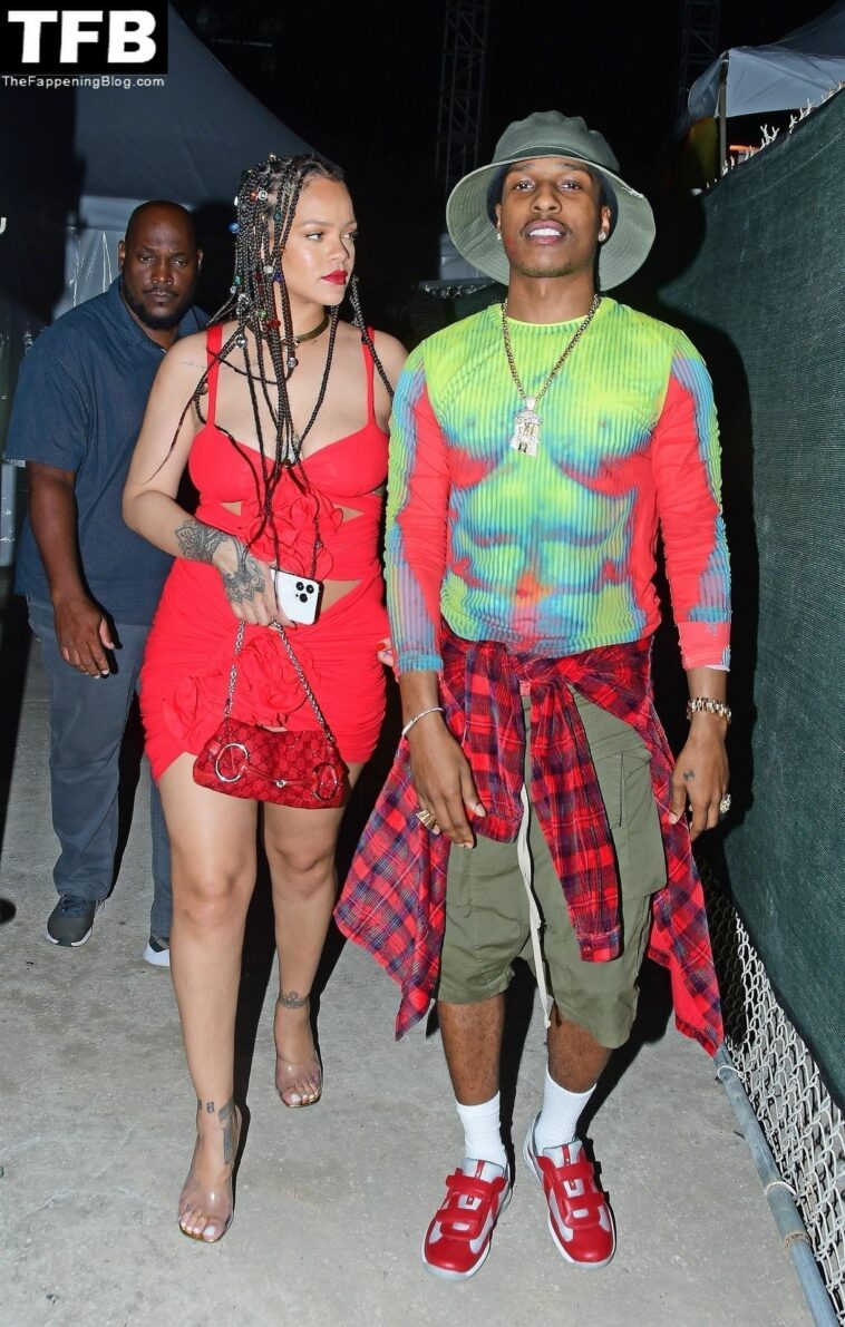 Rihanna & A$AP Rocky Attend the Imagine Reggae Show While on Holiday in Barbados (34 Photos)