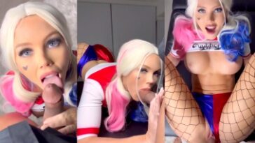 ScarlettKissesXO Harley Quinn Cosplay Sextape Video Leaked