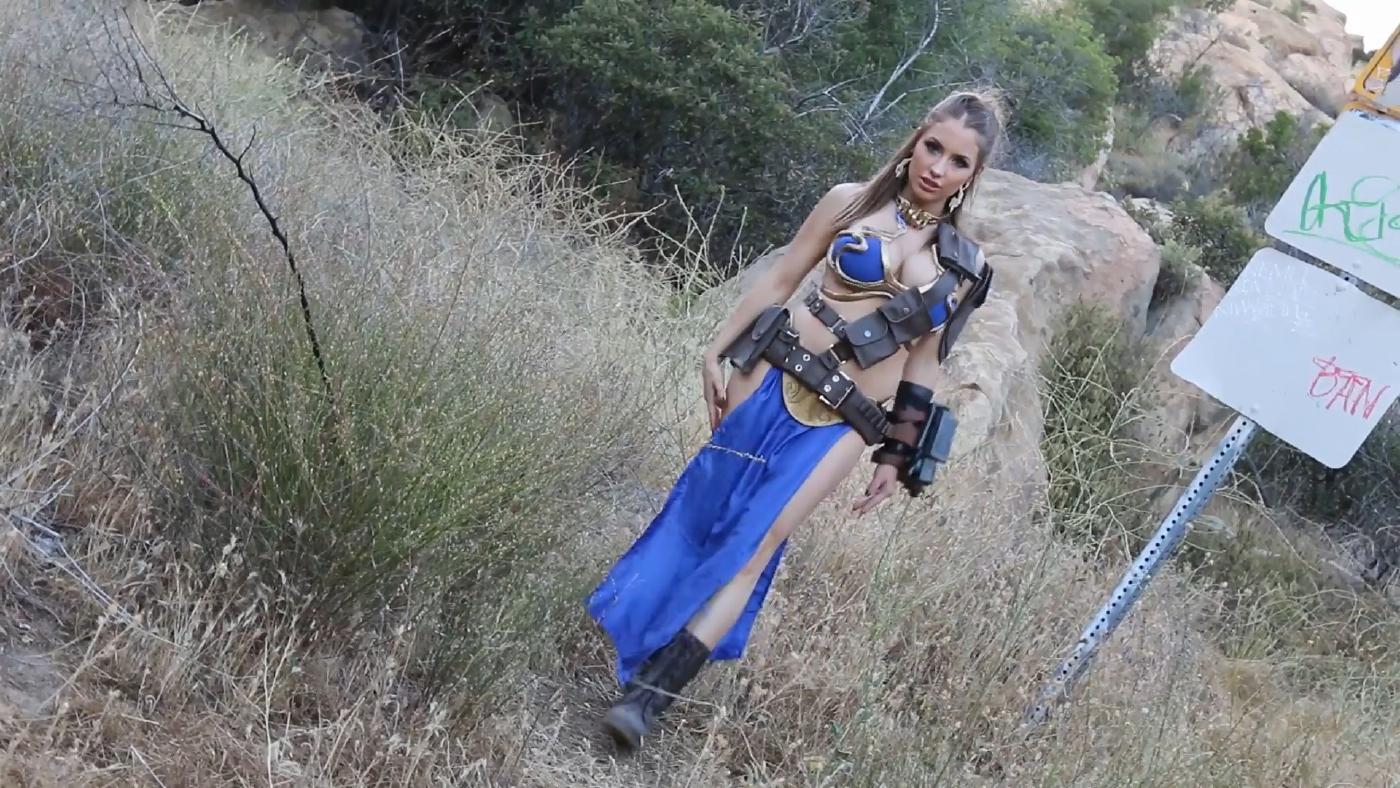 Liz Katz Nude Slave Leia Cosplay Onlyfans Video Leaked