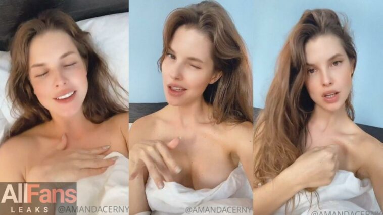 Amanda Cerny Nude Bed Tease Video Leaked - Famous Internet Girls