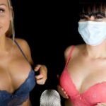 ASMR Network Bra Scratching With Masked ASMR Video - Famous Internet Girls