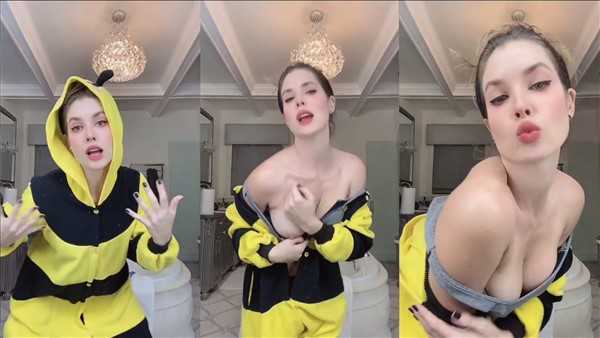 Amanda Cerny Nude Striptease Nipple Slip Video Leaked - Famous Internet Girls