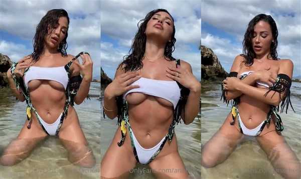 Ana Cheri Nude Teasing At Beach Video Leaked - Famous Internet Girls