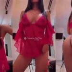 Anabella Galeano Topless See Through Lingerie Tease Video Leaked - Famous Internet Girls