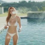 Bella Thorne Nude Pool White Bikini Teasing Video Leaked - Famous Internet Girls