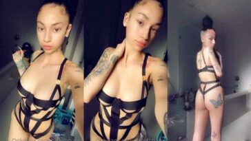 Bhad Bhabie Topless Thong Straps Bikini Video Leaked - Famous Internet Girls