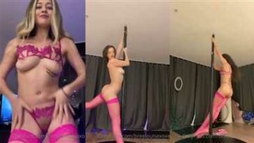 Bree Louise Nude Pole Dance Video Leaked - Famous Internet Girls