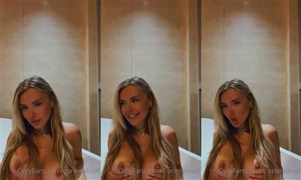 Corinna Kopf Nude Boobs Tease Video Leaked - Famous Internet Girls