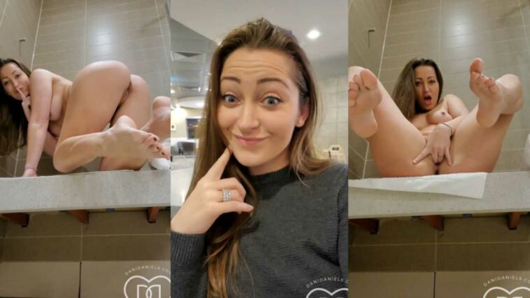 Dani Daniels Onlyfans Bathroom Masturbation In Video Leaked - Famous Internet Girls