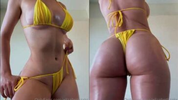 Elizabeth Zaks Nude Bikini Teasing Video Leaked - Famous Internet Girls