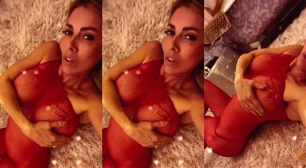 Emanuela Botto Nude Red Lingerie Teasing Video Leaked - Famous Internet Girls