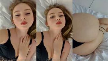 Evaanna Nude Black Lingerie Teasing Video Leaked - Famous Internet Girls