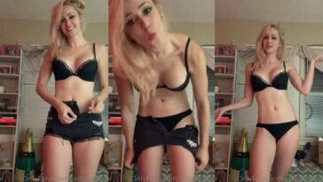 Jaclyn Glenn Topless Lingerie Strip Video Leaked - Famous Internet Girls