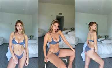 Kara Del Toro Nude Sexy Lingerie Teasing Video Leaked - Famous Internet Girls