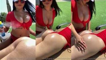 Kendall Banks Nude Massage Video Leaked - Famous Internet Girls