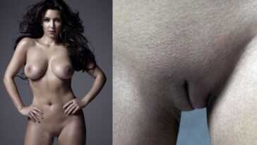 Kim Kardashian Naked Body Paint Photos Leaked - Famous Internet Girls