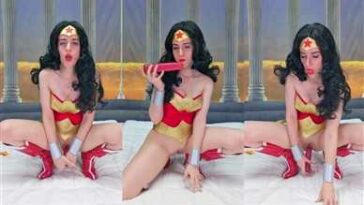 Lana Rain Leaked Onlyfans Nude Wonder Woman Dildo Fucking Porn Video - Famous Internet Girls