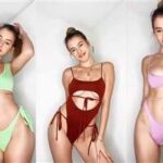 Lea Elui Nude Bikini Try On Deleted Video Leaked - Famous Internet Girls