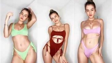 Lea Elui Nude Bikini Try On Deleted Video Leaked - Famous Internet Girls