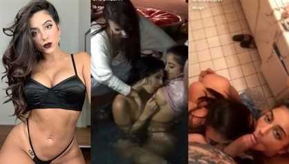 Lena The Plug Snapchat Lesbian Party Video - Famous Internet Girls