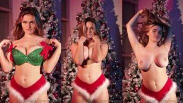 Megan Guthrie Nude Boobs Teasing In Christmas Video Leaked - Famous Internet Girls