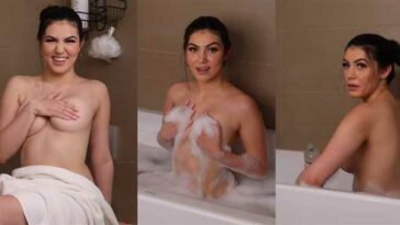 Mikaela Pascal Nude Bathtub Video Leaked - Famous Internet Girls