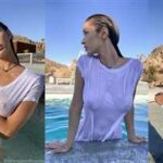 Natalie Roush Nude Boobs Visible In Wet T-shirt Video Leaked - Famous Internet Girls