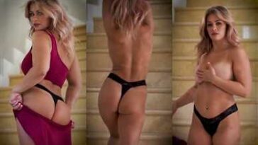 Paige VanZant Nude Lingerie Striptease Video Leaked - Famous Internet Girls