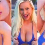 Tara Babcock Blue Monokini Nude Video Leaked - Famous Internet Girls