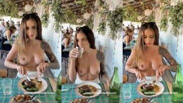 Vanessa Sierra Nude Boobs Showing In Restaurant Video Leaked - Famous Internet Girls