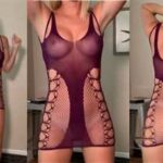 Vicky Stark Leaked Club Wear Dress Try On Nude Video Leaked - Famous Internet Girls